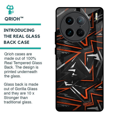 Vector Art Glass Case for Vivo X90 Pro 5G