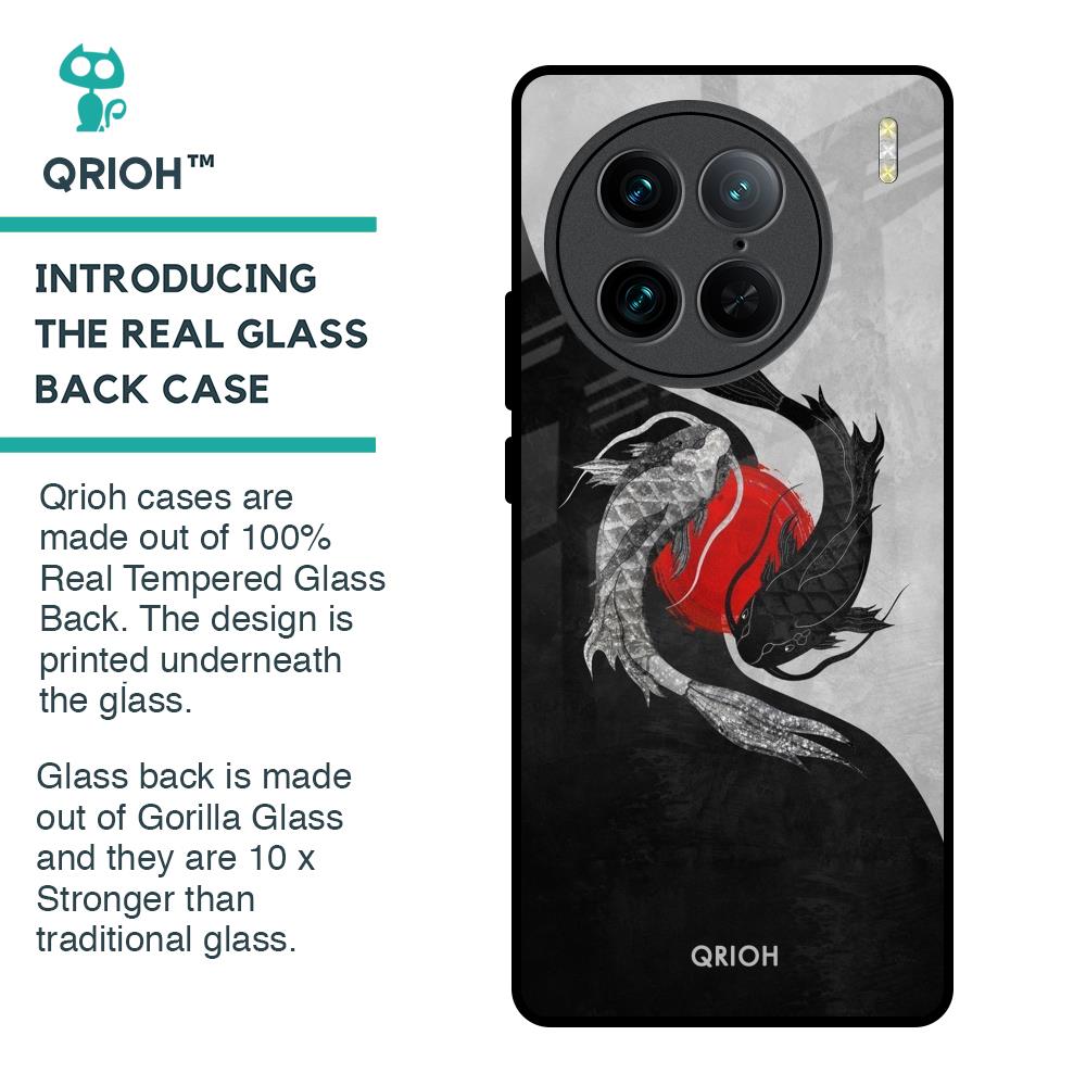 Japanese Art Glass Case for Vivo X90 Pro 5G