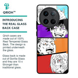 Anime Sketch Glass Case for Vivo X90 Pro 5G