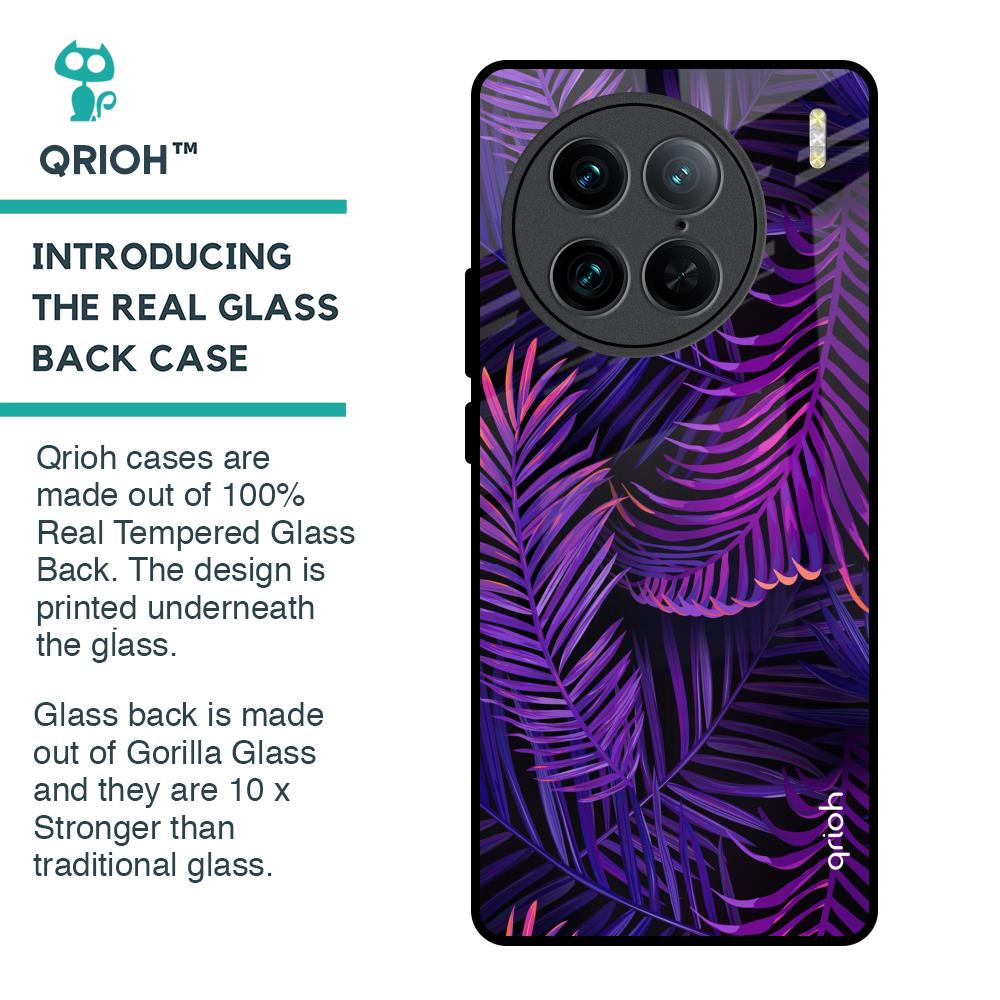 Plush Nature Glass Case for Vivo X90 Pro 5G