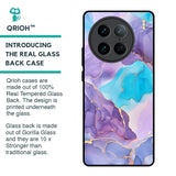 Alcohol ink Marble Glass Case for Vivo X90 Pro 5G