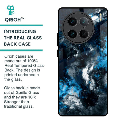 Cloudy Dust Glass Case for Vivo X90 Pro 5G