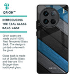 Multicolor Wooden Effect Glass Case for Vivo X90 Pro 5G