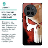 Red Skull Glass Case for Vivo X90 Pro 5G