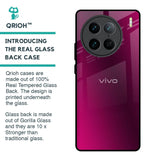 Pink Burst Glass Case for Vivo X90 Pro 5G