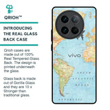 Fly Around The World Glass Case for Vivo X90 Pro 5G