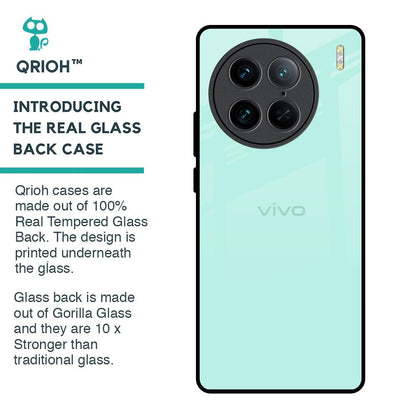 Teal Glass Case for Vivo X90 Pro 5G