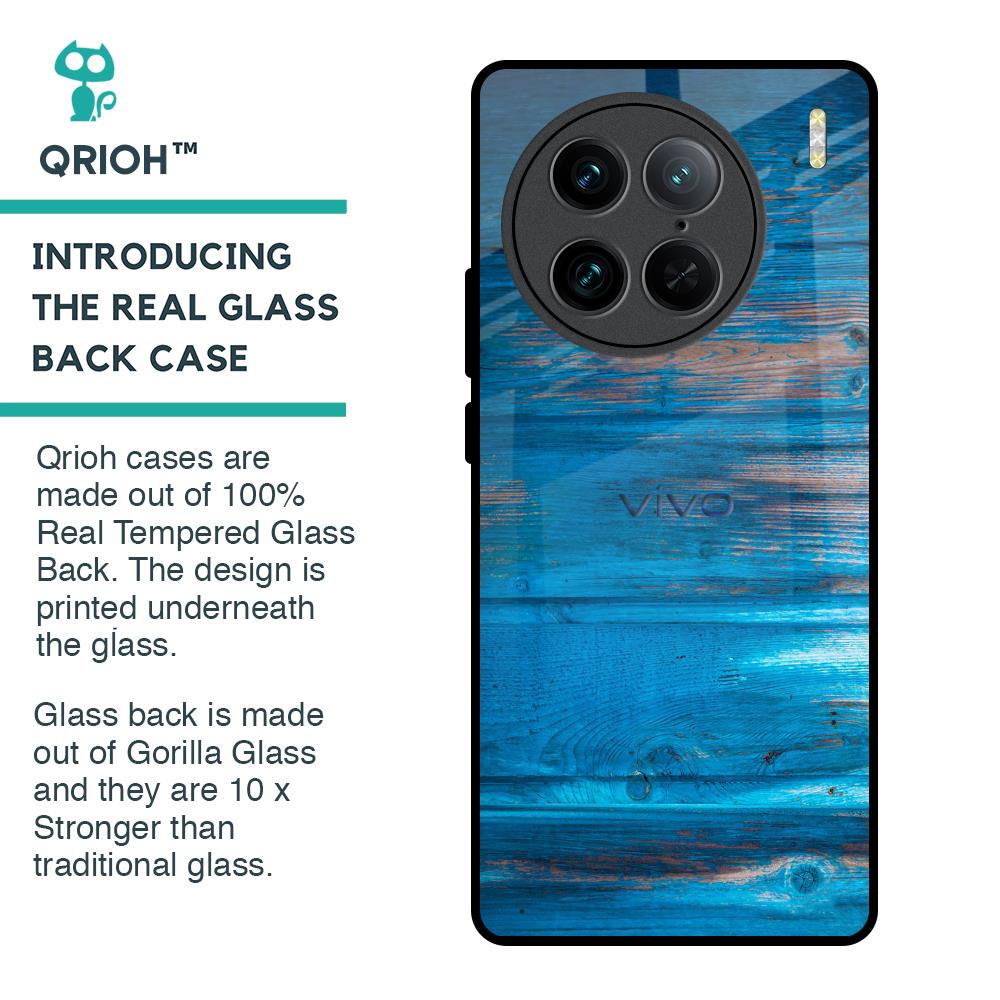 Patina Finish Glass case for Vivo X90 Pro 5G