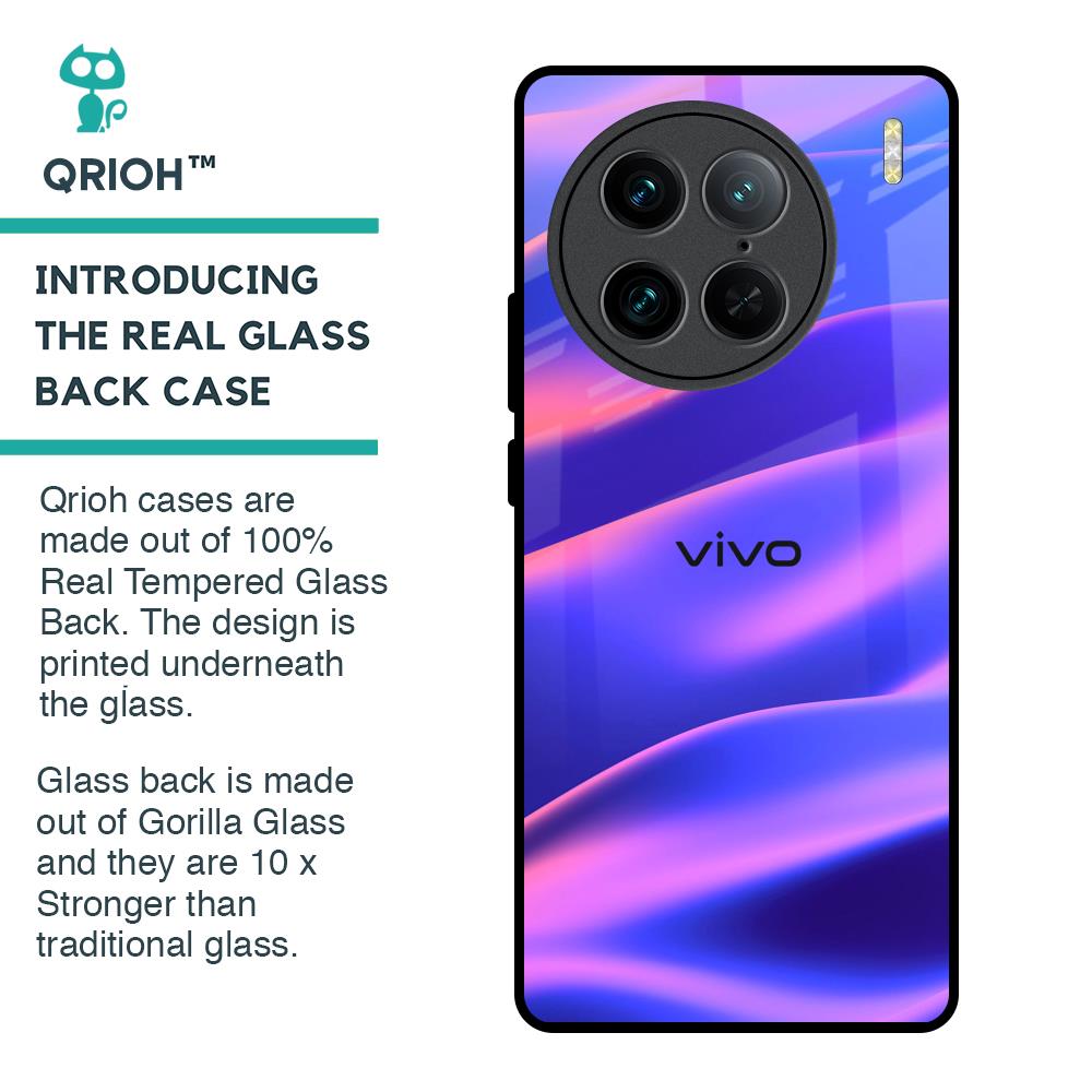 Colorful Dunes Glass Case for Vivo X90 Pro 5G
