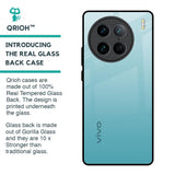 Arctic Blue Glass Case For Vivo X90 Pro 5G
