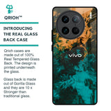 Watercolor Wave Glass Case for Vivo X90 Pro 5G
