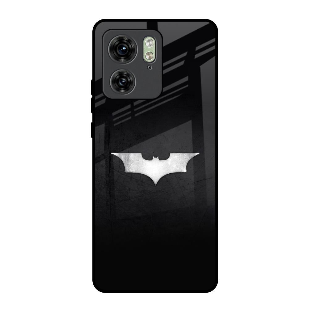 Super Hero Logo Motorola Edge 40 Glass Back Cover Online
