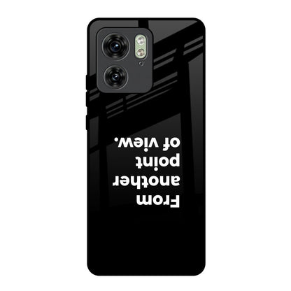 Motivation Motorola Edge 40 Glass Back Cover Online