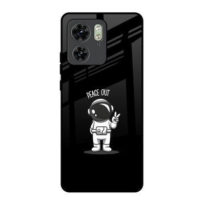 Peace Out Astro Motorola Edge 40 Glass Back Cover Online