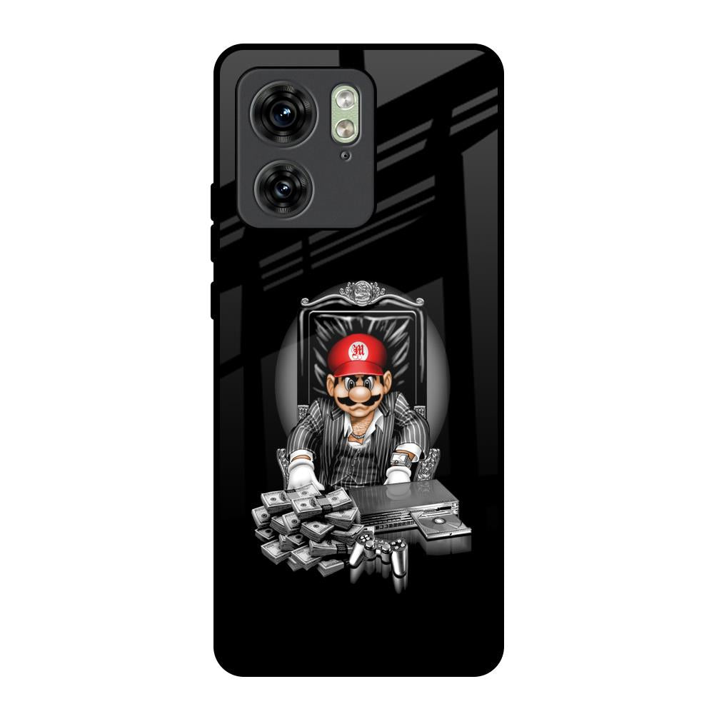 Dark Secret Motorola Edge 40 Glass Back Cover Online