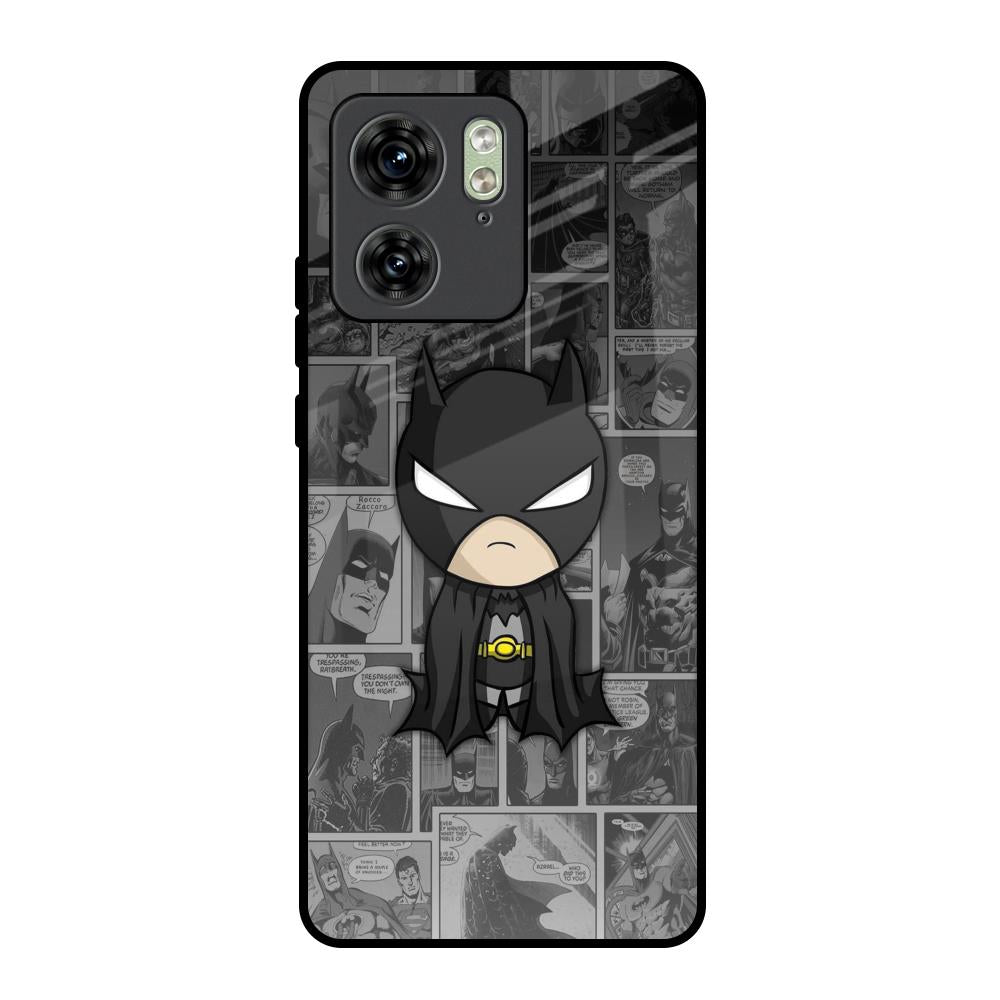 Cartoon Art Motorola Edge 40 Glass Back Cover Online