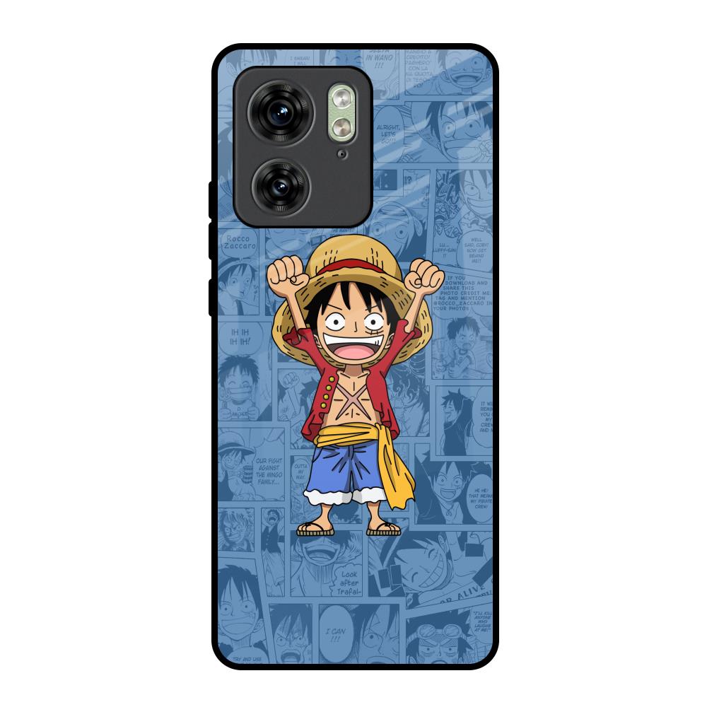 Chubby Anime Motorola Edge 40 Glass Back Cover Online