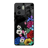 Rose Flower Bunch Art Motorola Edge 40 Glass Back Cover Online
