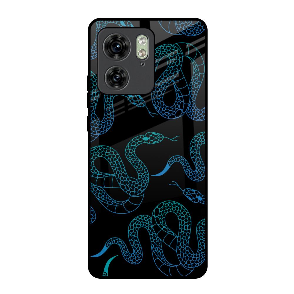 Serpentine Motorola Edge 40 Glass Back Cover Online