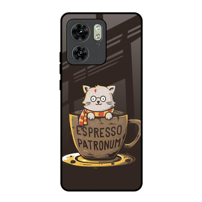 Tea With Kitty Motorola Edge 40 Glass Back Cover Online