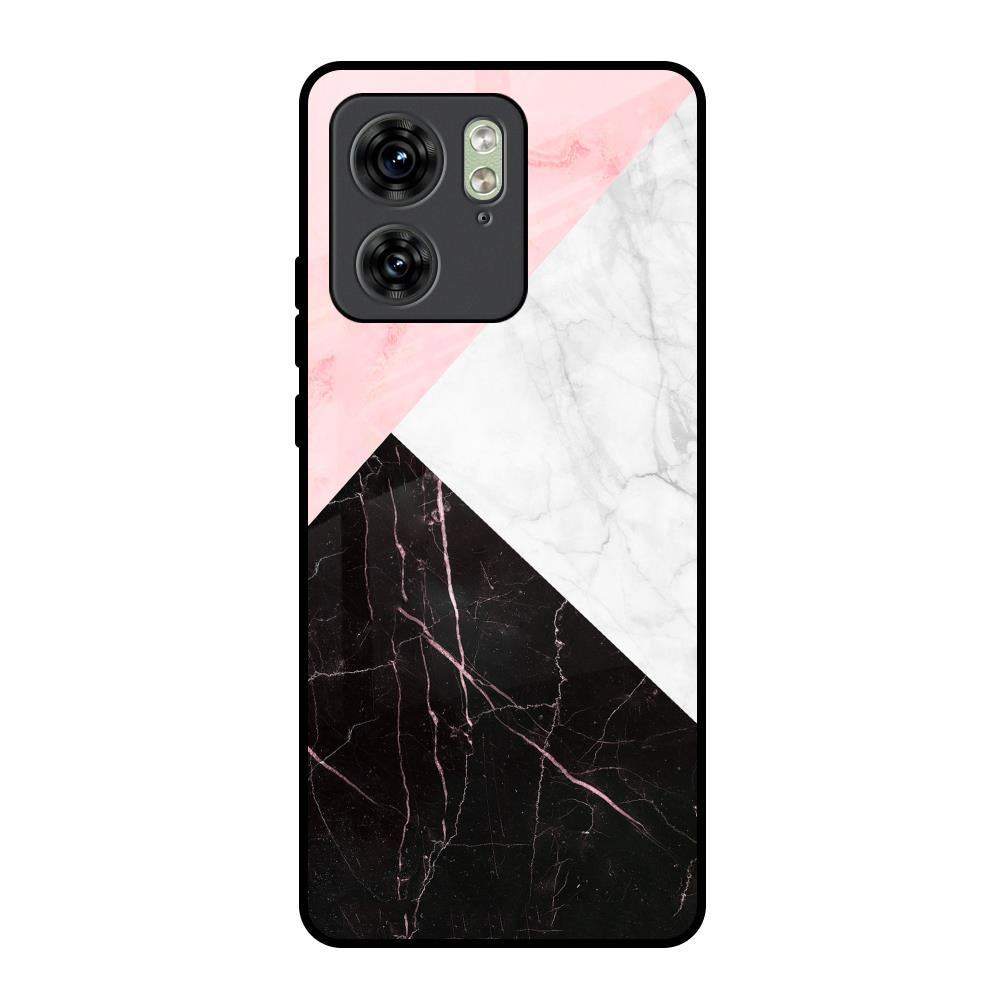 Marble Collage Art Motorola Edge 40 Glass Back Cover Online