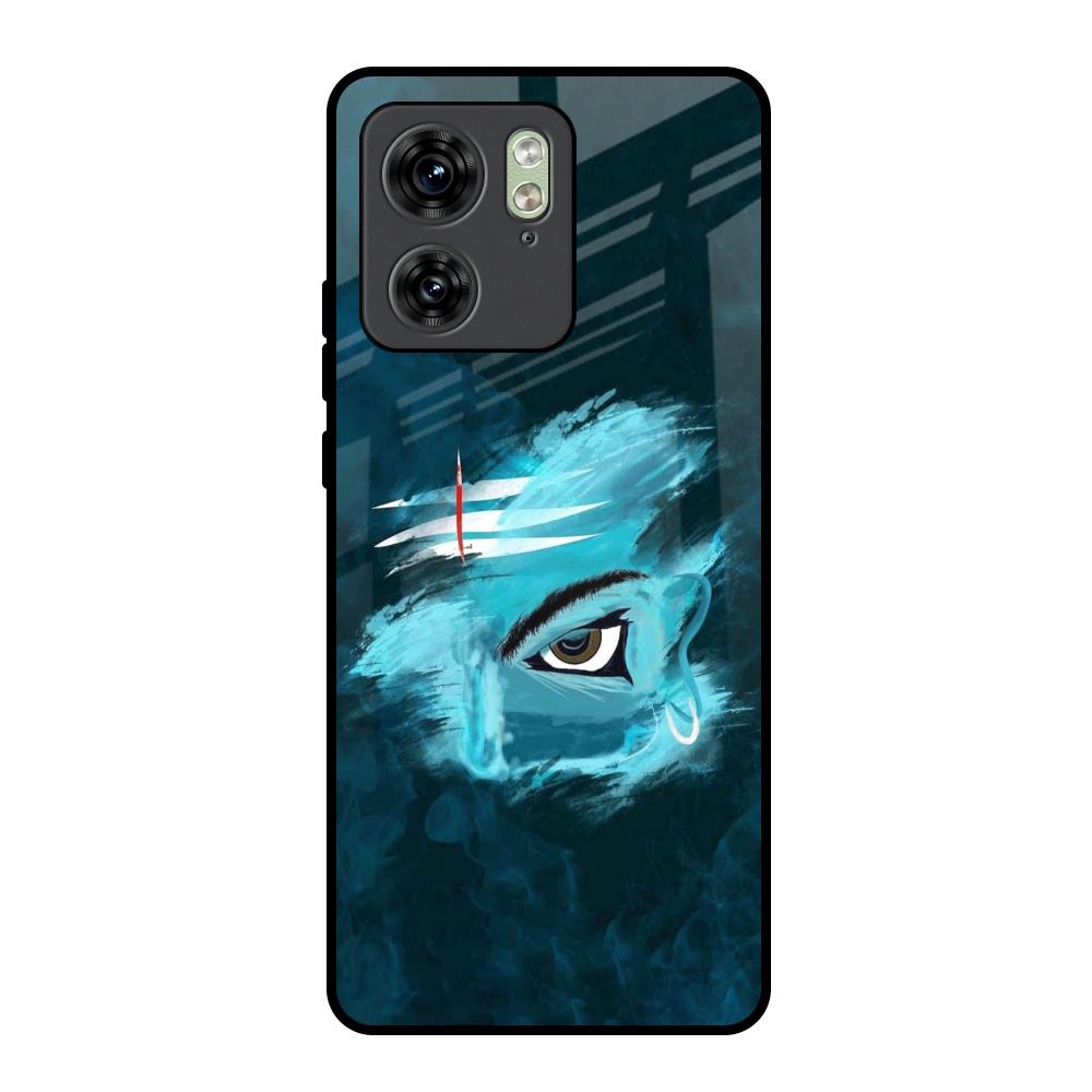 Power Of Trinetra Motorola Edge 40 Glass Back Cover Online
