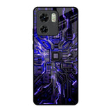 Techno Color Pattern Motorola Edge 40 Glass Back Cover Online
