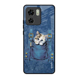 Kitty In Pocket Motorola Edge 40 Glass Back Cover Online