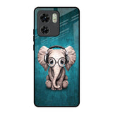 Adorable Baby Elephant Motorola Edge 40 Glass Back Cover Online
