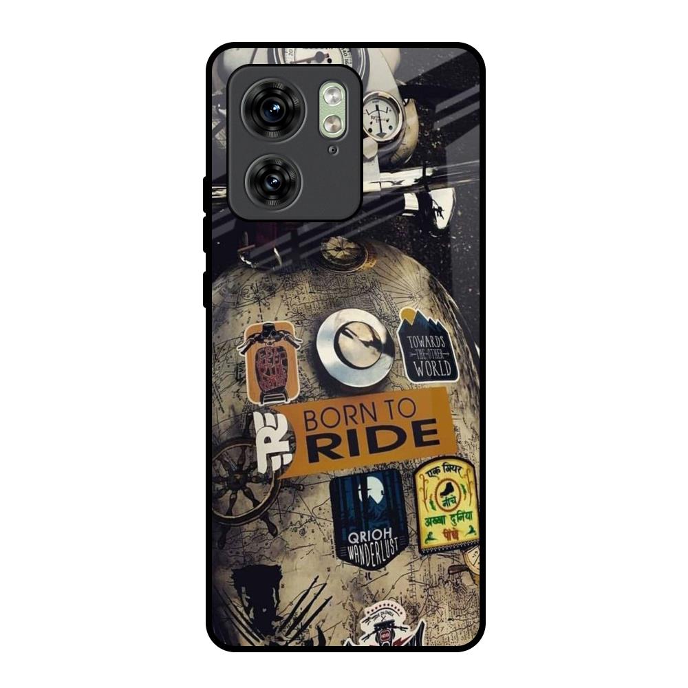 Ride Mode On Motorola Edge 40 Glass Back Cover Online