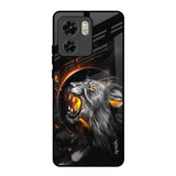 Aggressive Lion Motorola Edge 40 Glass Back Cover Online