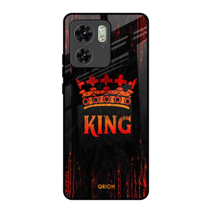 Royal King Motorola Edge 40 Glass Back Cover Online