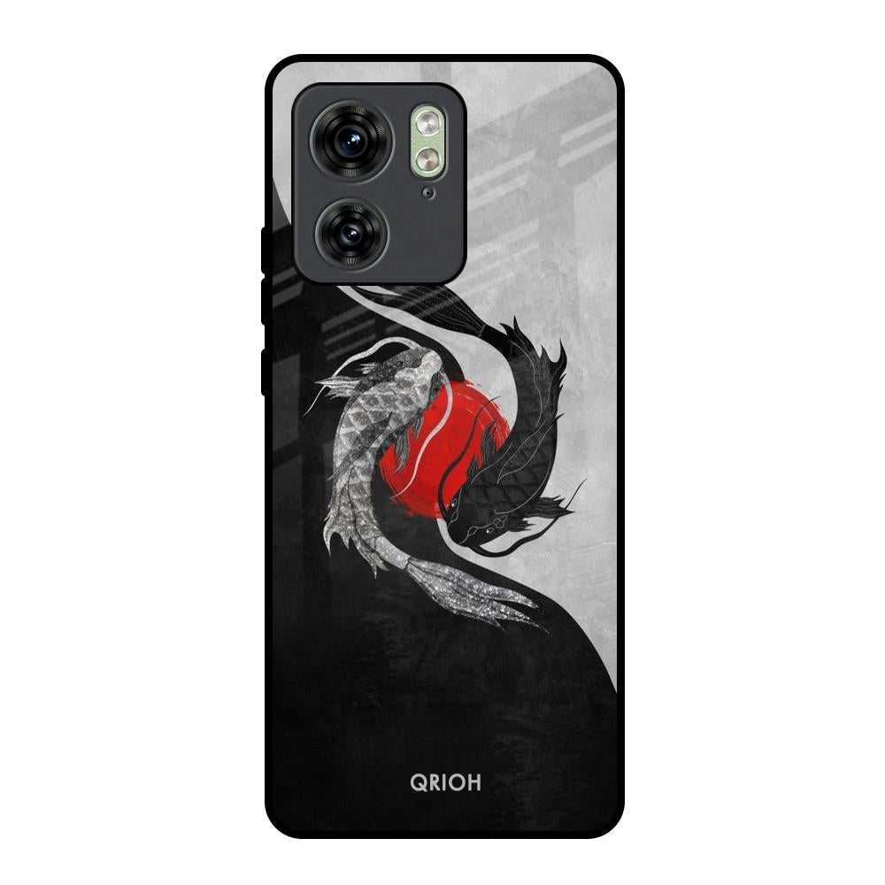 Japanese Art Motorola Edge 40 Glass Back Cover Online