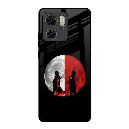 Anime Red Moon Motorola Edge 40 Glass Back Cover Online