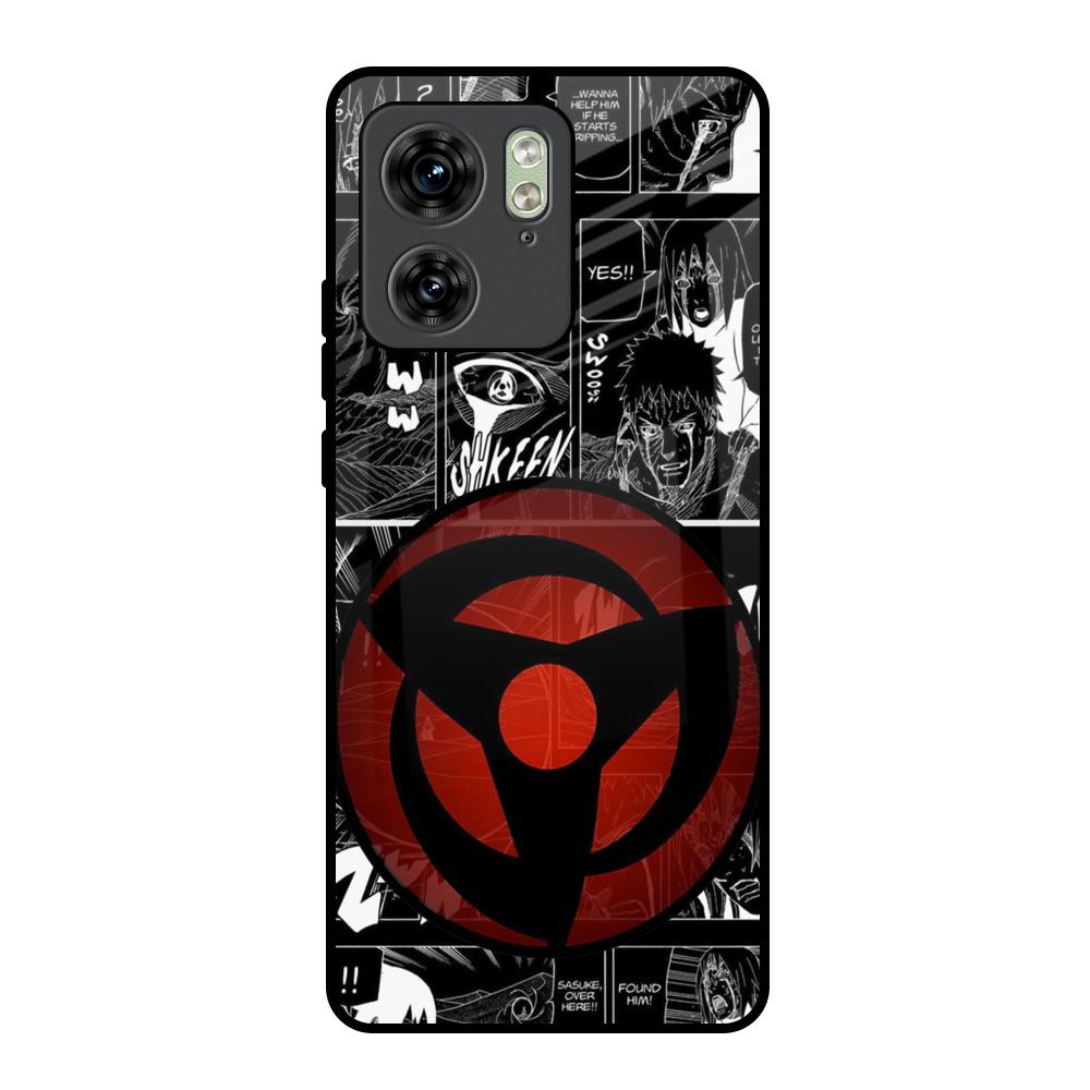 Sharingan Motorola Edge 40 Glass Back Cover Online