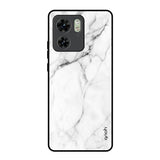 Modern White Marble Motorola Edge 40 Glass Back Cover Online
