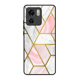 Geometrical Marble Motorola Edge 40 Glass Back Cover Online