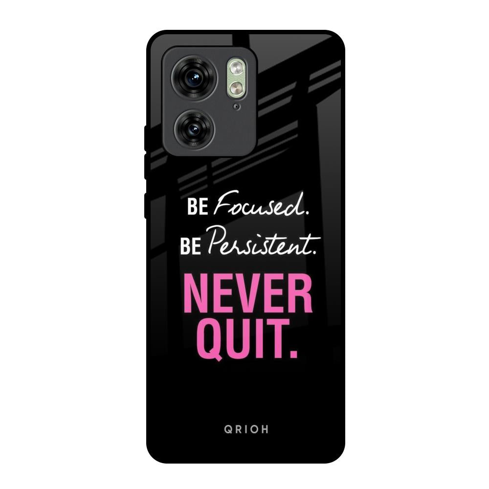 Be Focused Motorola Edge 40 Glass Back Cover Online