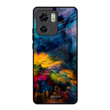Multicolor Oil Painting Motorola Edge 40 Glass Back Cover Online