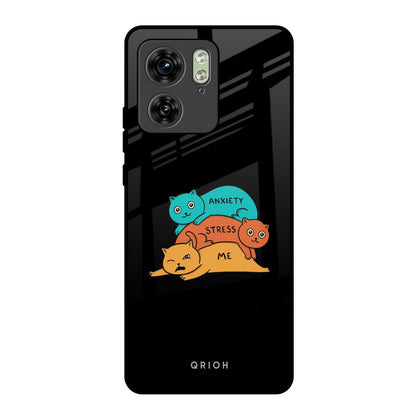 Anxiety Stress Motorola Edge 40 Glass Back Cover Online