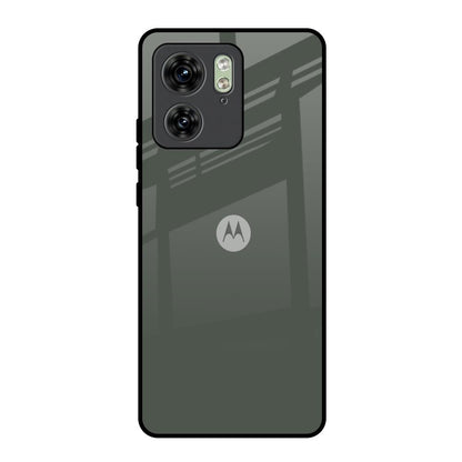 Charcoal Motorola Edge 40 Glass Back Cover Online