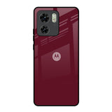 Classic Burgundy Motorola Edge 40 Glass Back Cover Online