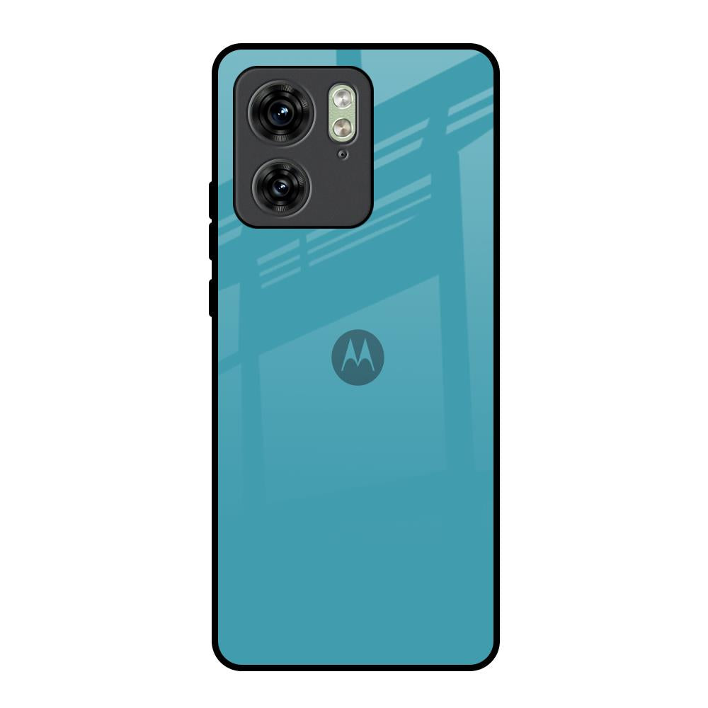 Oceanic Turquiose Motorola Edge 40 Glass Back Cover Online