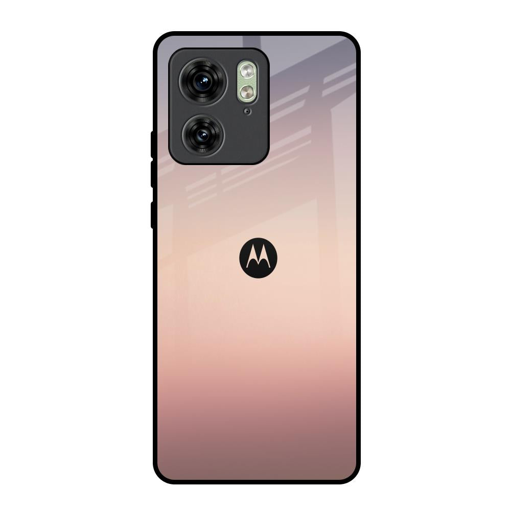 Golden Mauve Motorola Edge 40 Glass Back Cover Online