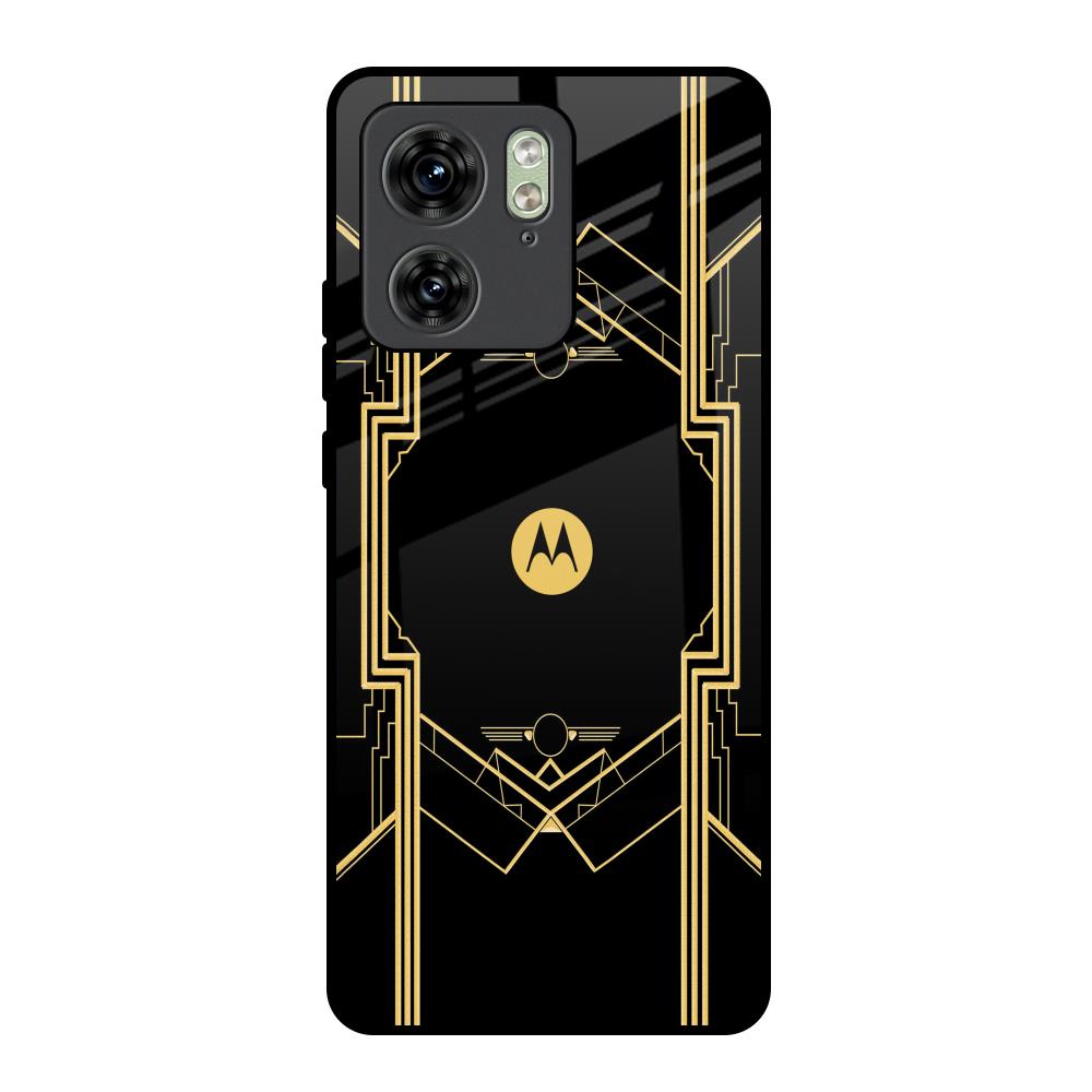 Sacred Logo Motorola Edge 40 Glass Back Cover Online
