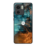 Golden Splash Motorola Edge 40 Glass Back Cover Online