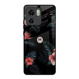 Tropical Art Flower Motorola Edge 40 Glass Back Cover Online