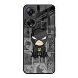 Cartoon Art Oppo F23 5G Glass Back Cover Online