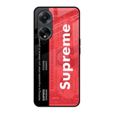 Supreme Ticket Oppo F23 5G Glass Back Cover Online