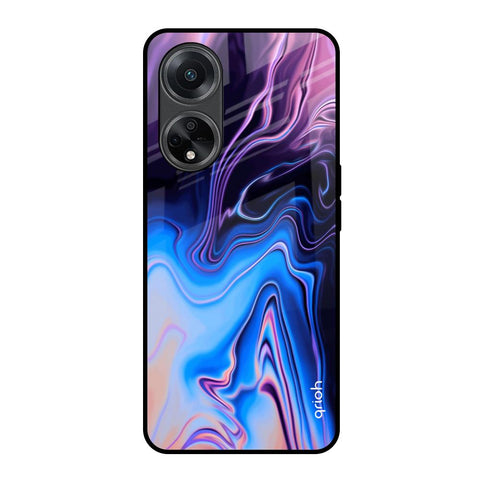 Psychic Texture Oppo F23 5G Glass Back Cover Online